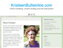 Tablet Screenshot of kristeenbullwinkle.com